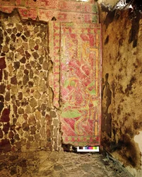 Mural of feathered Serpent (seinämaalaus)